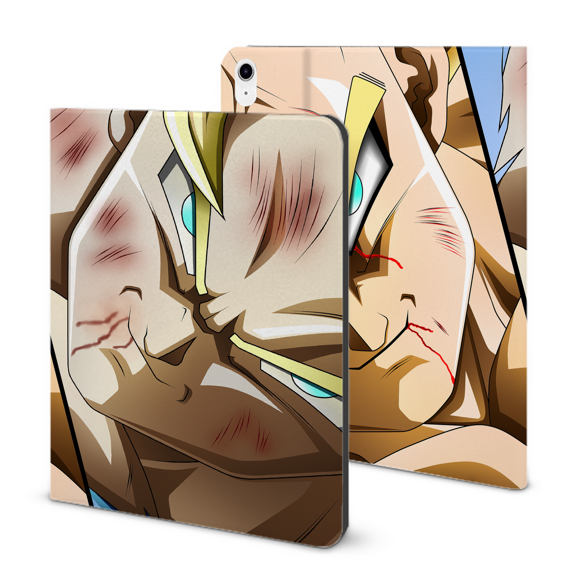（画像用） ドラゴンボール DRAGON BALL IPad ケース ブック型 PUレザー TPU 耐衝撃 軽量 薄型 ペン収納なし 全面保護 IPad 各モデル対応